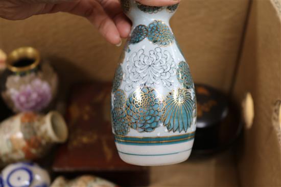 A quantity of Oriental mixed ceramics